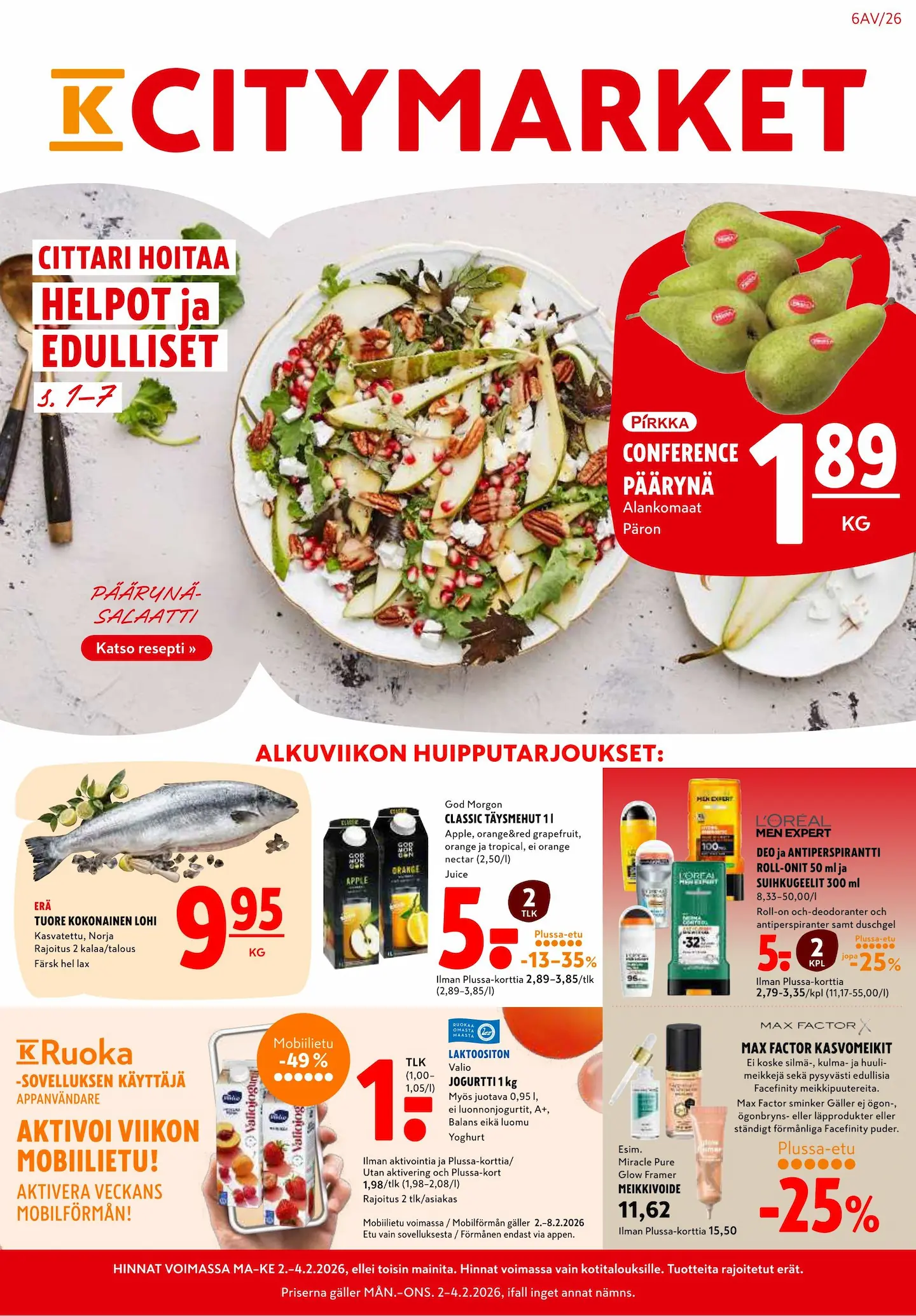 K-Citymarket tarjouslehti