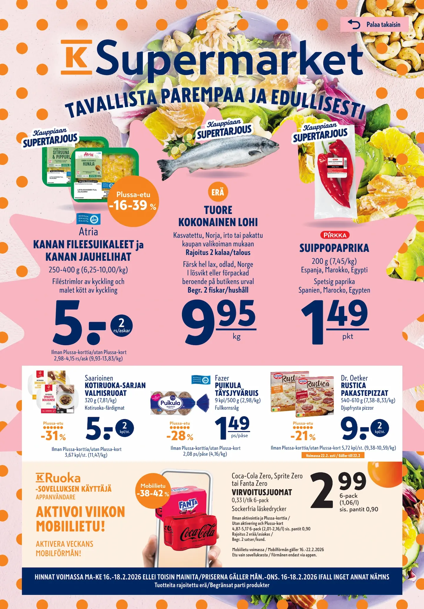 K-Supermarket tarjouslehti