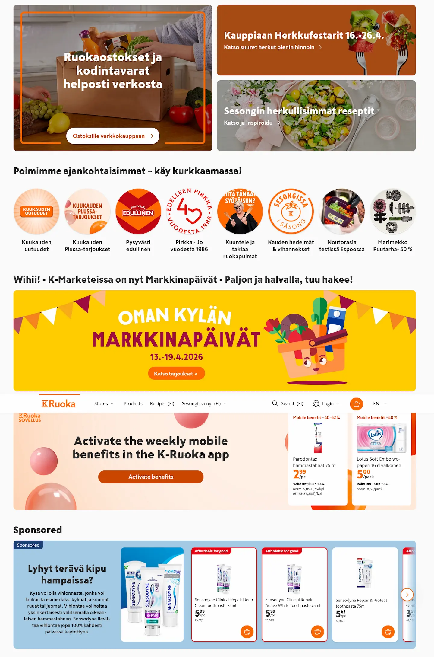 Citymarket tarjouslehti