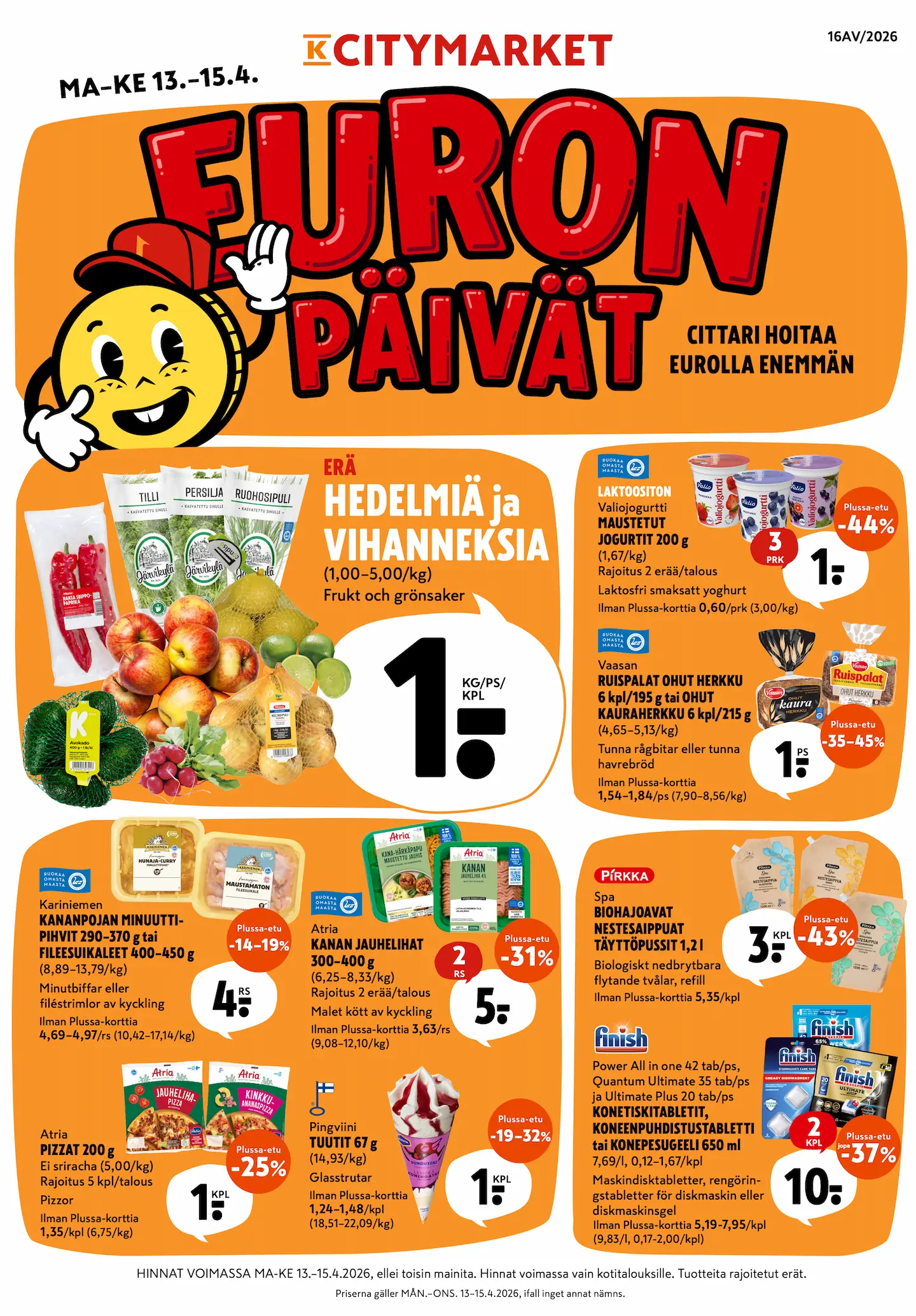 K-Citymarket tarjouslehti