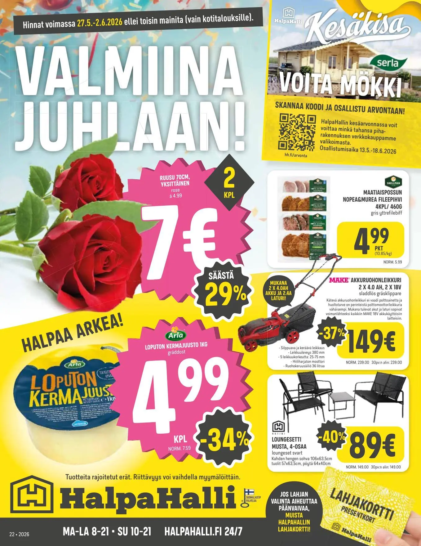 Halpahalli tarjouslehti