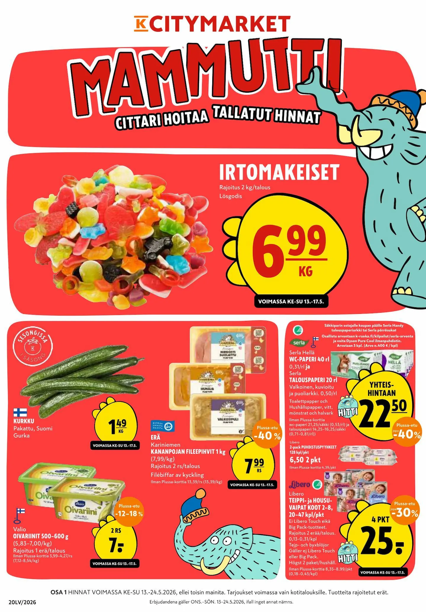 K-Citymarket tarjouslehti