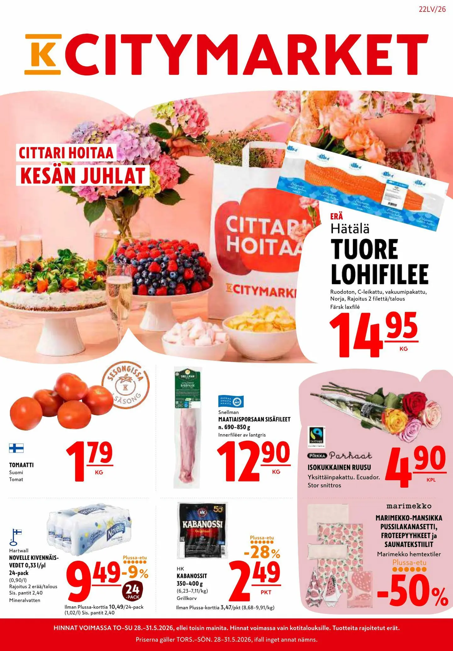 K-Citymarket tarjouslehti
