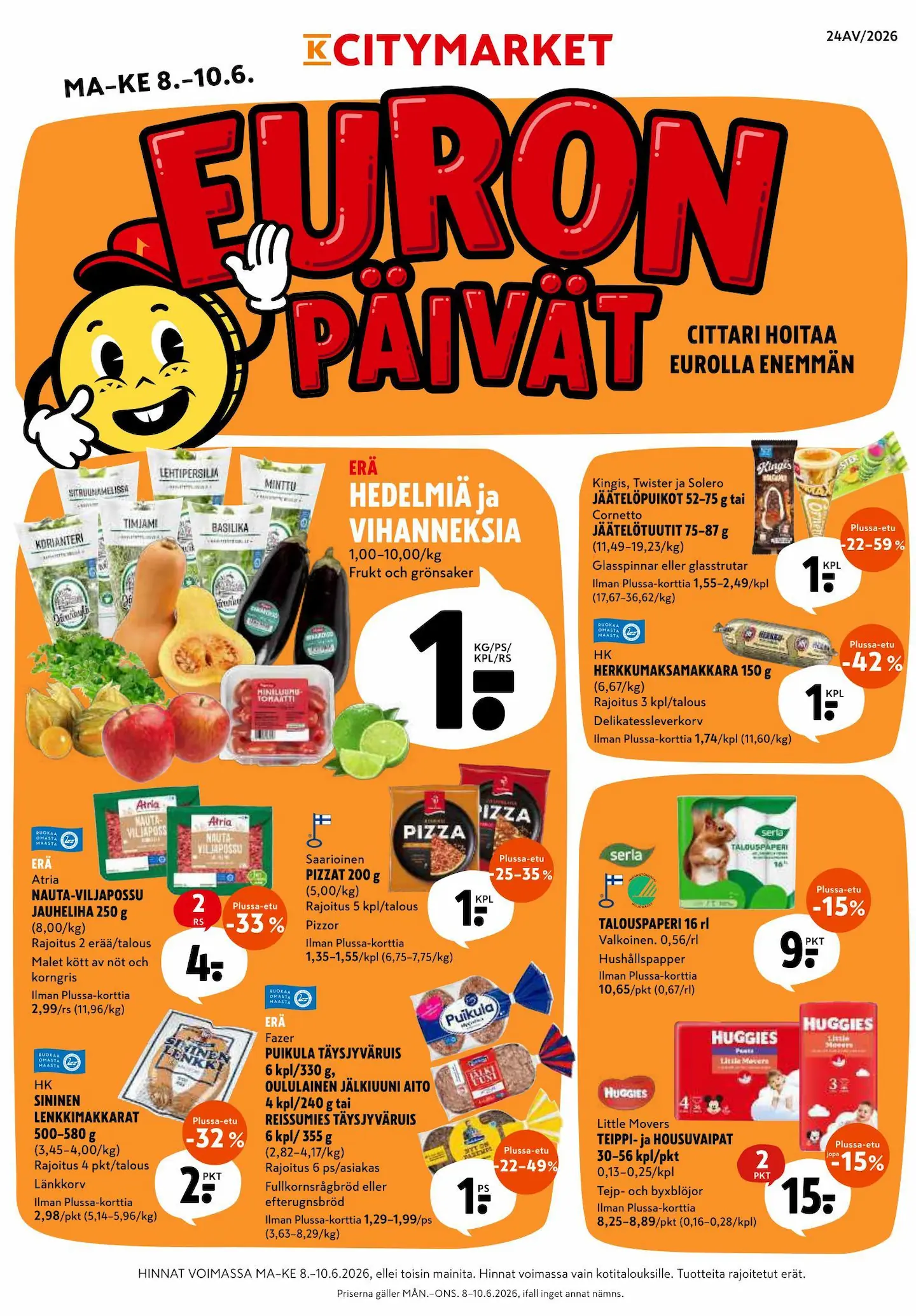 K-Citymarket tarjouslehti