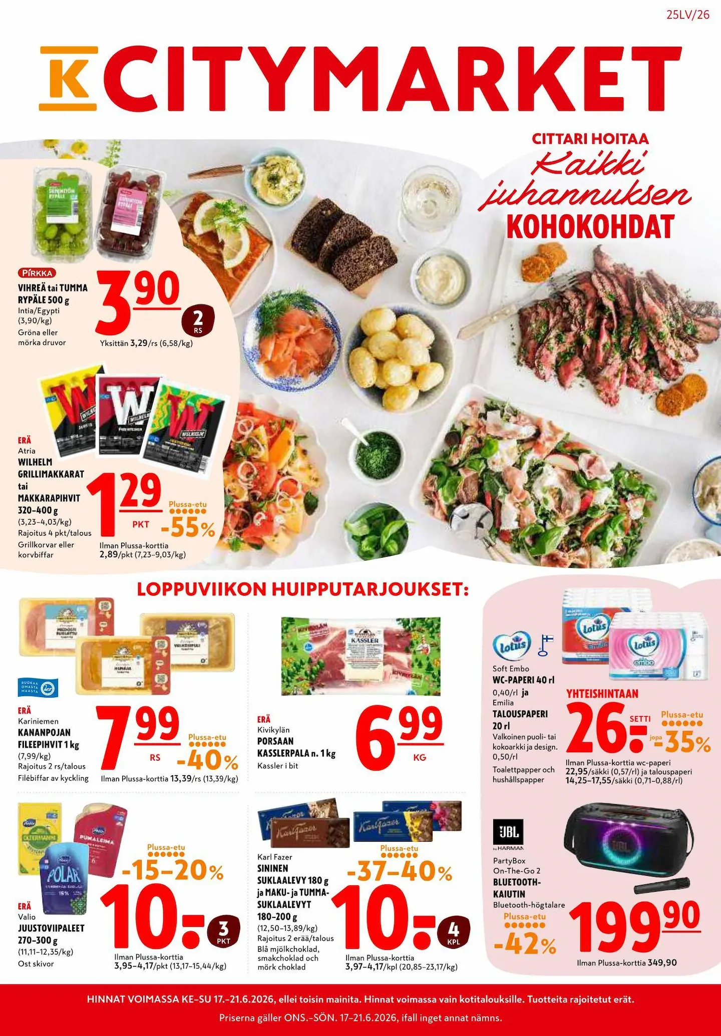 K-Citymarket tarjouslehti