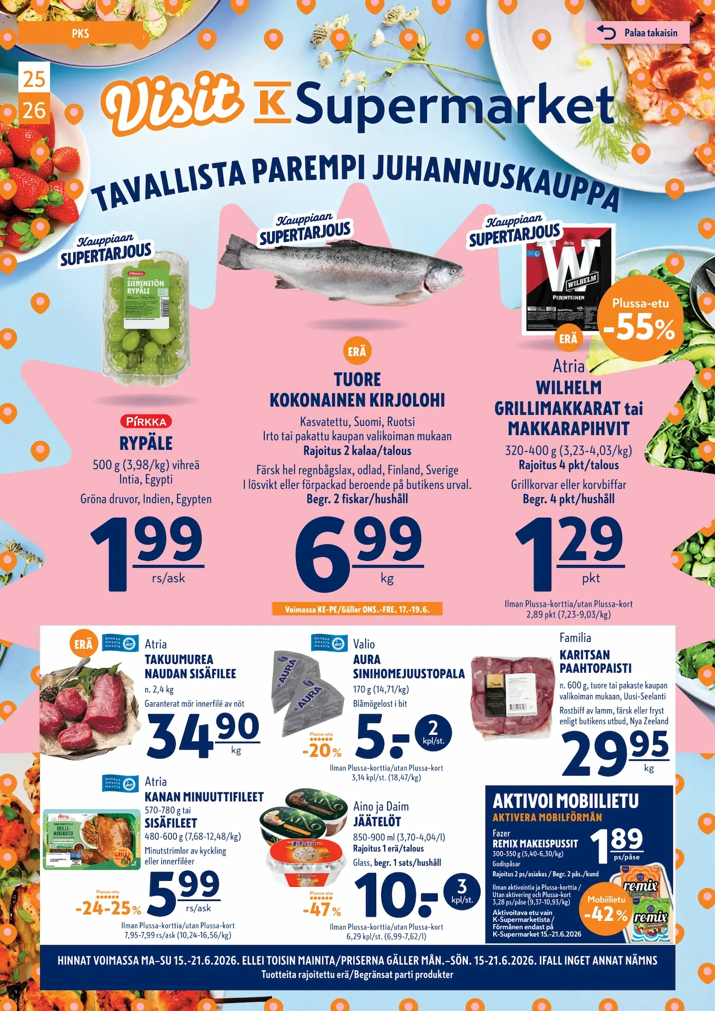 K-Supermarket tarjouslehti