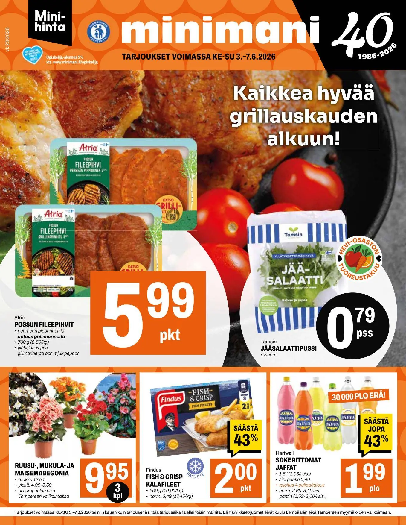 Minimani tarjouslehti