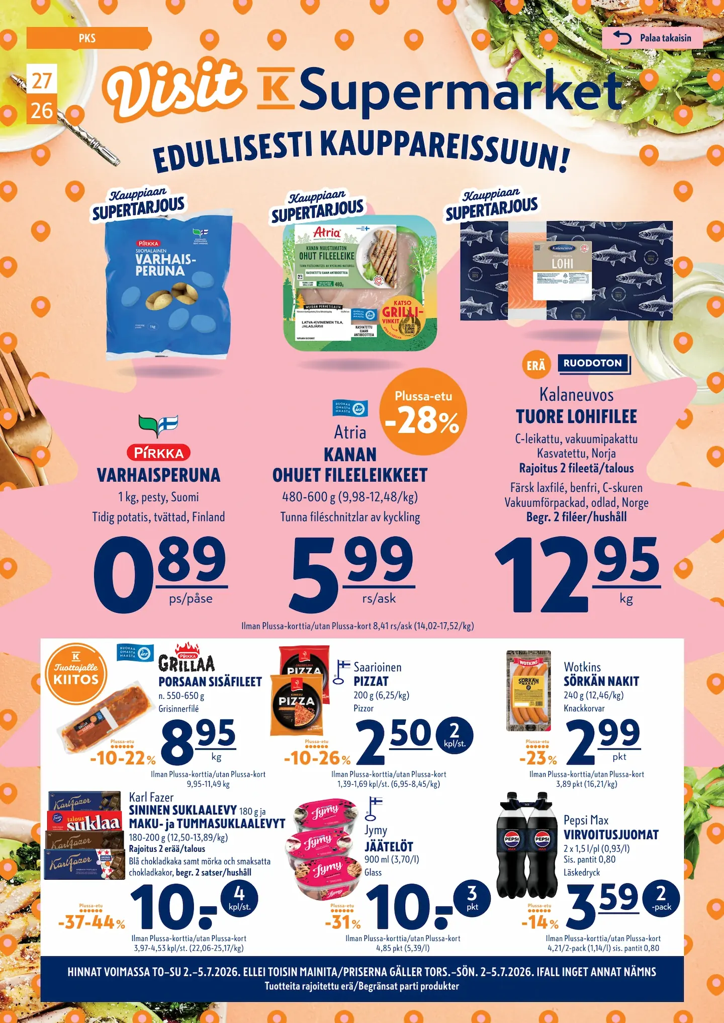 K-Supermarket tarjouslehti