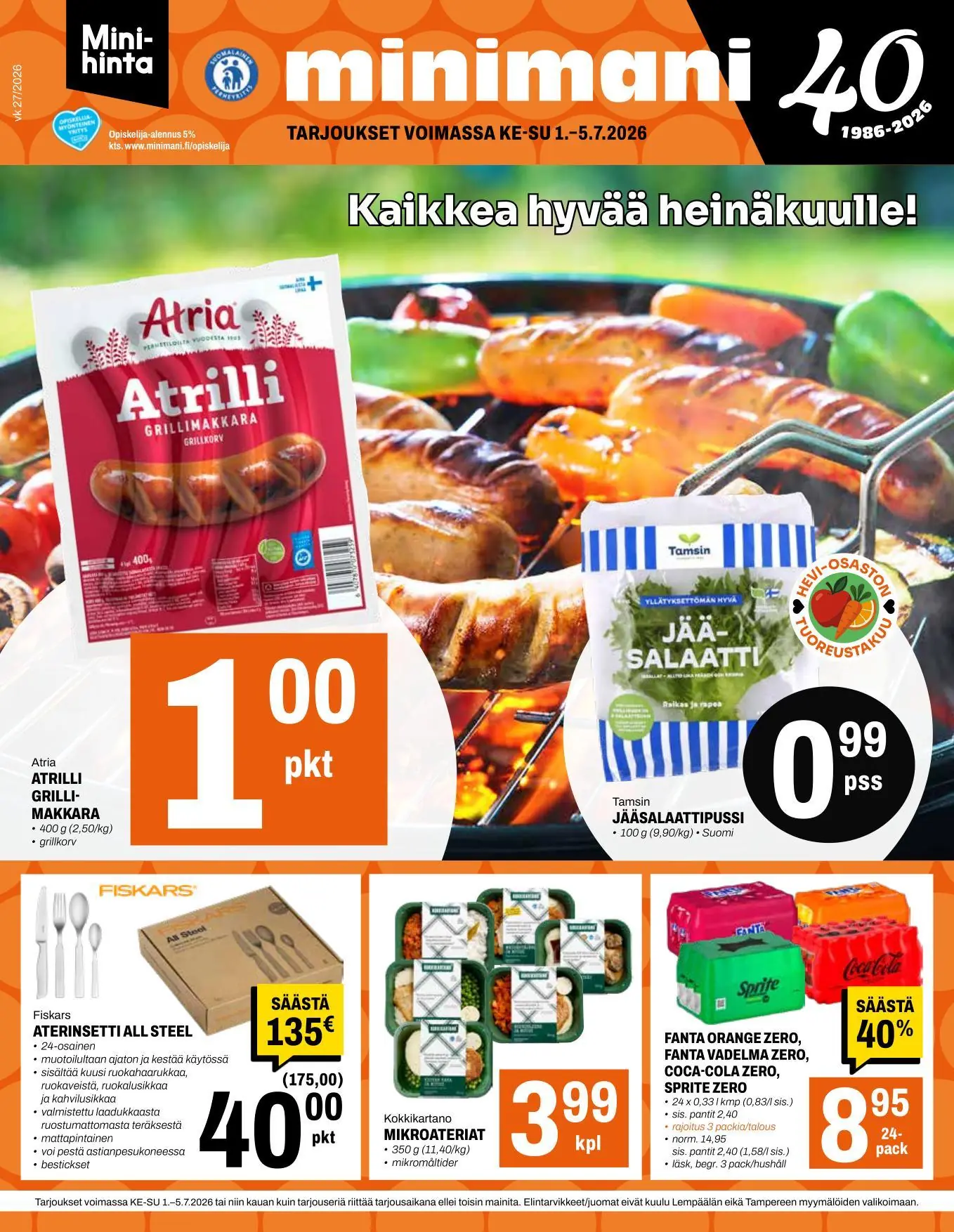 Minimani tarjouslehti