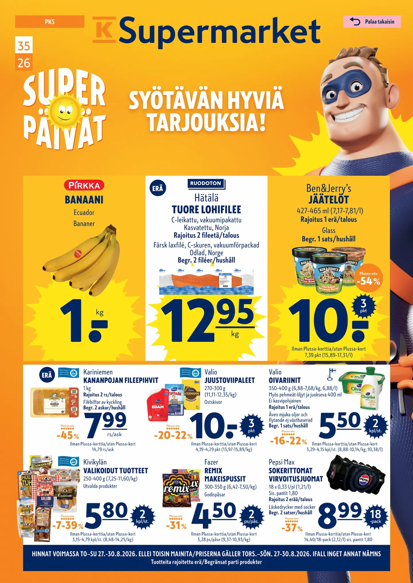 K-Supermarket tarjouslehti