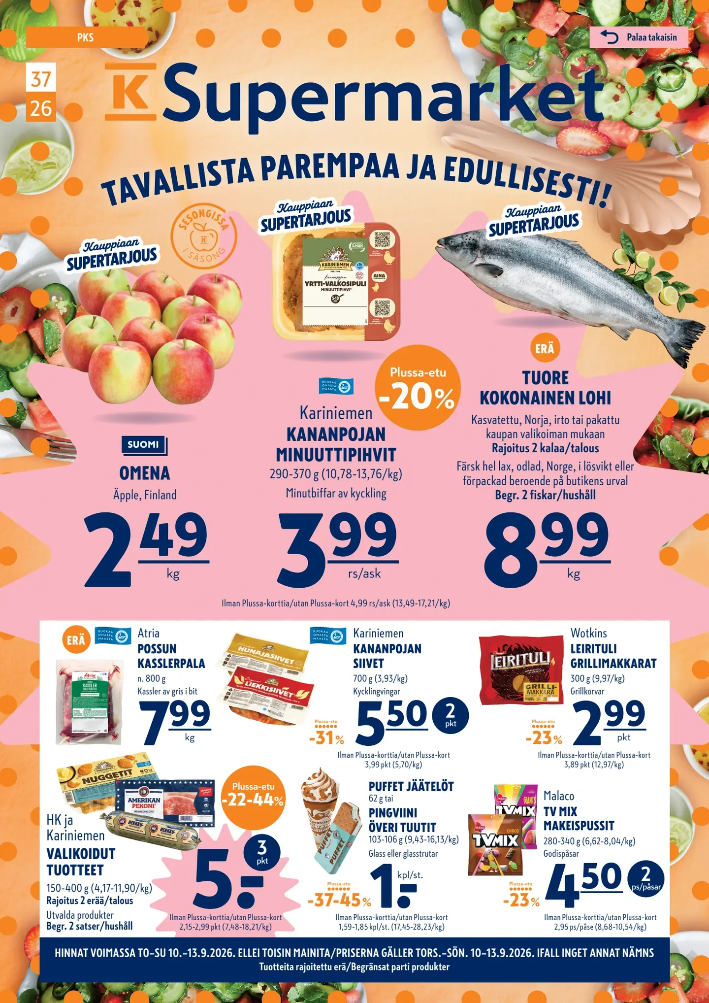 K-Supermarket tarjouslehti