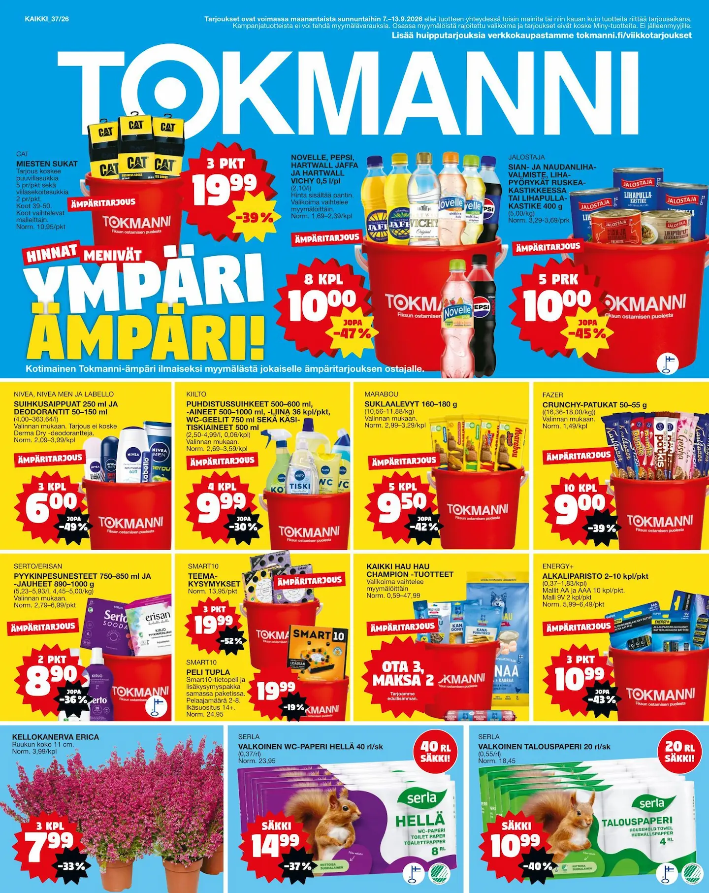 Tokmanni tarjouslehti